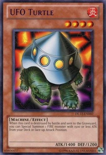 Duelist League Promo, Effect Monster, Fire, Machine, Rare, Unlimited UFO Turtle (Purple) [DL12-EN002] Rare - Trading Card World