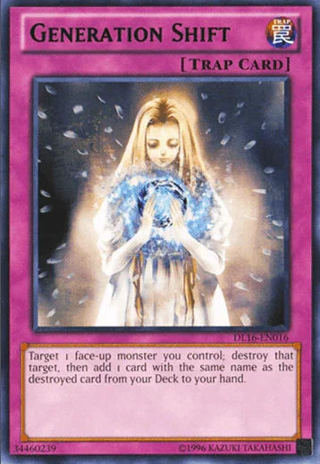 Duelist League Promo, Normal Trap, Rare, Trap, Unlimited Generation Shift (Green) [DL16-EN016] Rare - Trading Card World