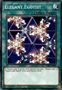 1st Edition, Common, Legendary Duelists: Season 2, Normal Spell, Spell Elegant Egotist [LDS2-EN080] Common - Trading Card World