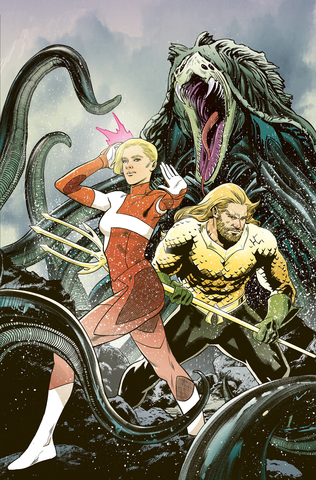 Justice League Vs The Legion Of Super-Heroes #5 (Of 6) B Travis Moore Card Stock Variant (08/23/2022) Dc