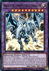 1st Edition, Dragon, Fusion/Effect Monster, Legendary Duelists: Season 2, Light, Ultra Rare Blue-Eyes Twin Burst Dragon [LDS2-EN019] Ultra Rare - Trading Card World