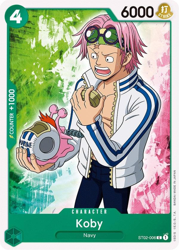 Character, Common, Navy, Starter Deck: Worst Generation, Starter Decks Koby [Starter Deck: Worst Generation] - Trading Card World
