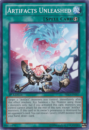 1st Edition, Common, Primal Origin, Quick Play Spell, Spell, Unlimited Artifacts Unleashed [PRIO-EN061] Common - Trading Card World