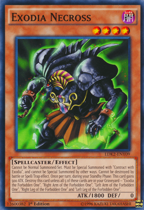 1st Edition, Common, Dark, Effect Monster, Legendary Decks II, Spellcaster, Unlimited Exodia Necross [LDK2-ENY09] Common - Trading Card World