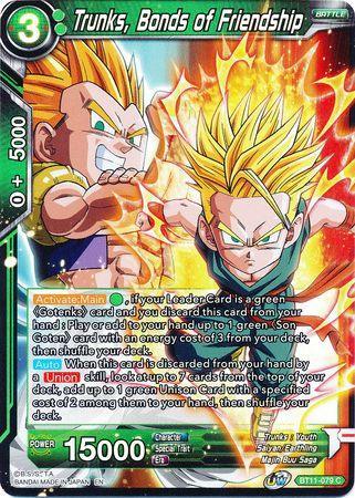 Trunks, Bonds of Friendship (BT11-079) [Vermilion Bloodline]