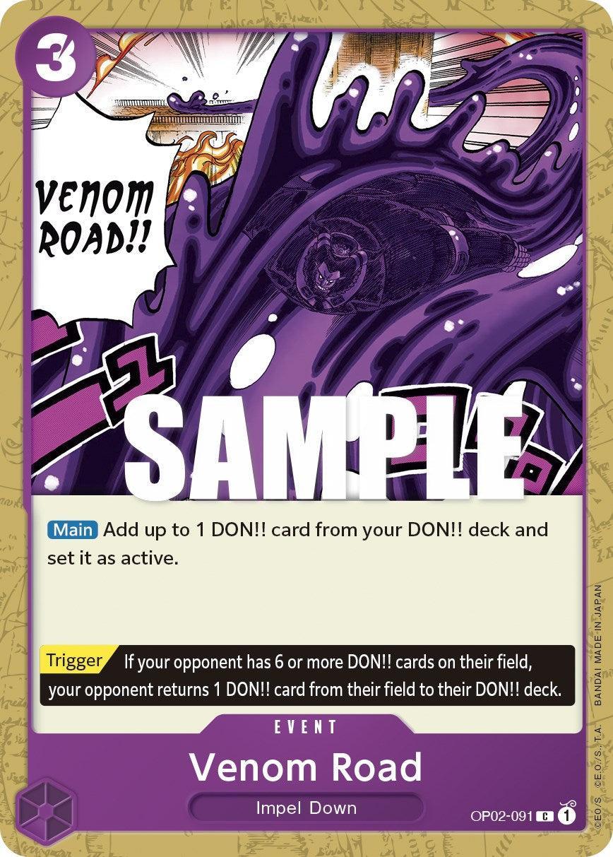 Common, Event, Impel Down, Paramount War Venom Road [Paramount War] - Trading Card World