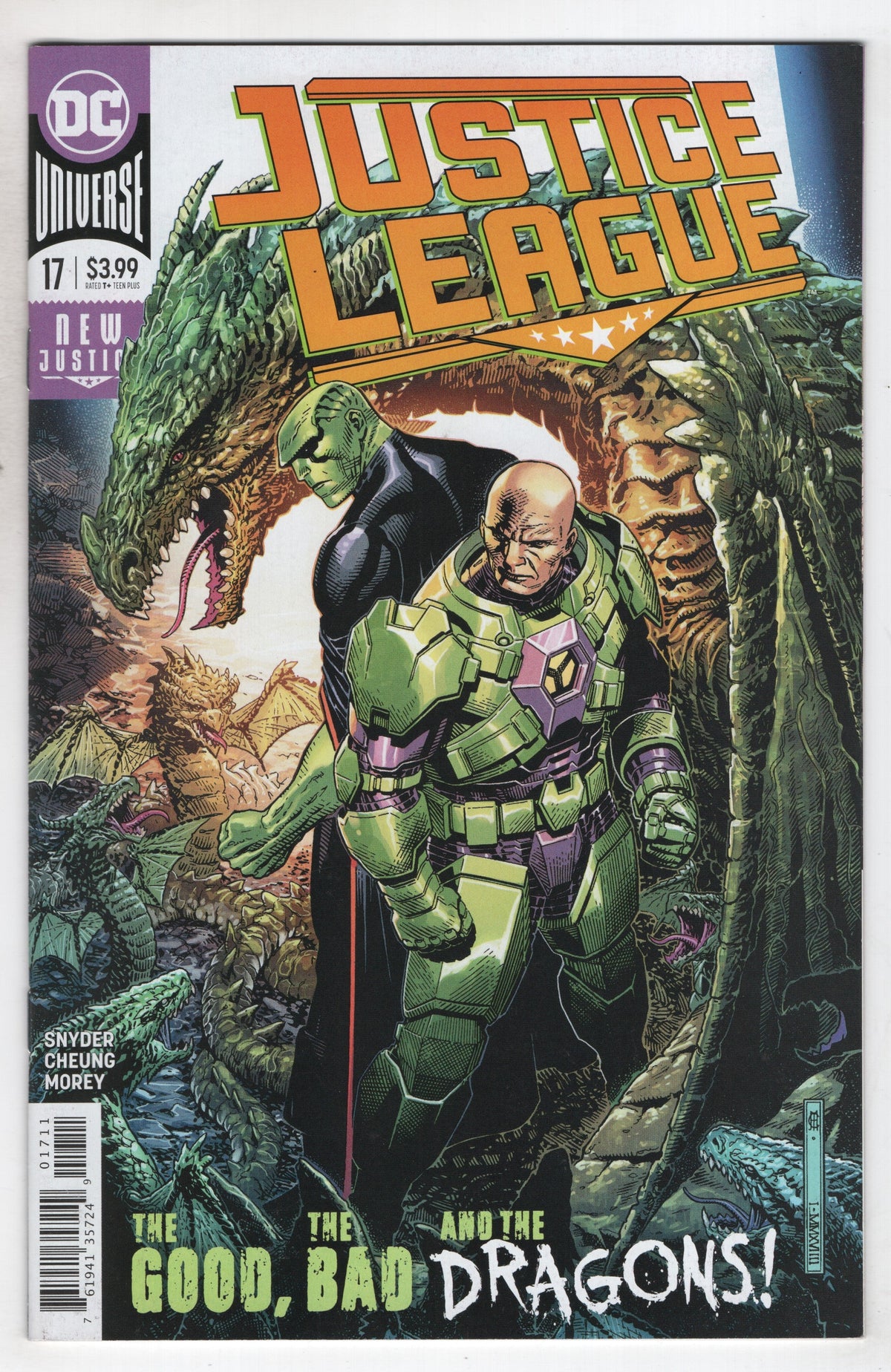 JUSTICE LEAGUE #17 A DC Jim Cheung Scott Snyder (02/06/2019)