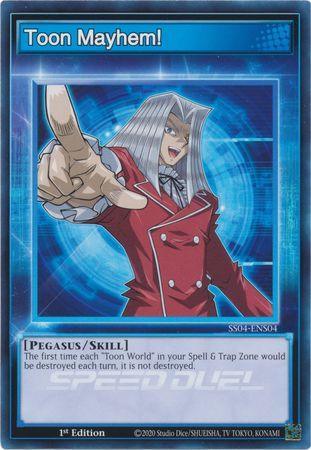 1st Edition, Common, Pegasus, Skill, Speed Duel: Match of the Millennium Toon Mayhem! [SS04-ENS04] Common - Trading Card World