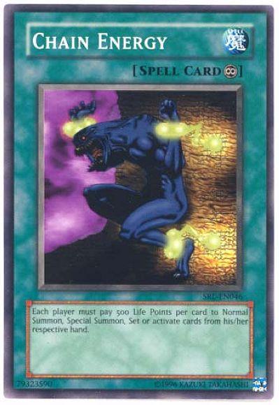 Common, Continuous Spell, Spell, Spell Ruler, Unlimited Chain Energy [SRL-046] Common - Trading Card World