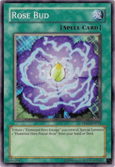 Normal Spell, Premium Pack 2, Spell, Super Rare, Unlimited Rose Bud [PP02-EN011] Super Rare - Trading Card World
