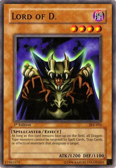 1st Edition, Common, Dark, Effect Monster, Spellcaster, Starter Deck: Kaiba Evolution, Unlimited Lord of D. [SKE-016] Common - Trading Card World
