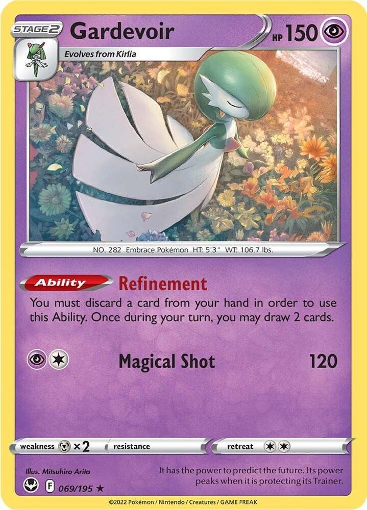 Sword & Shield: Silver Tempest Gardevoir (069/195) [Theme Deck Exclusive] [Sword & Shield: Silver Tempest] - Trading Card World