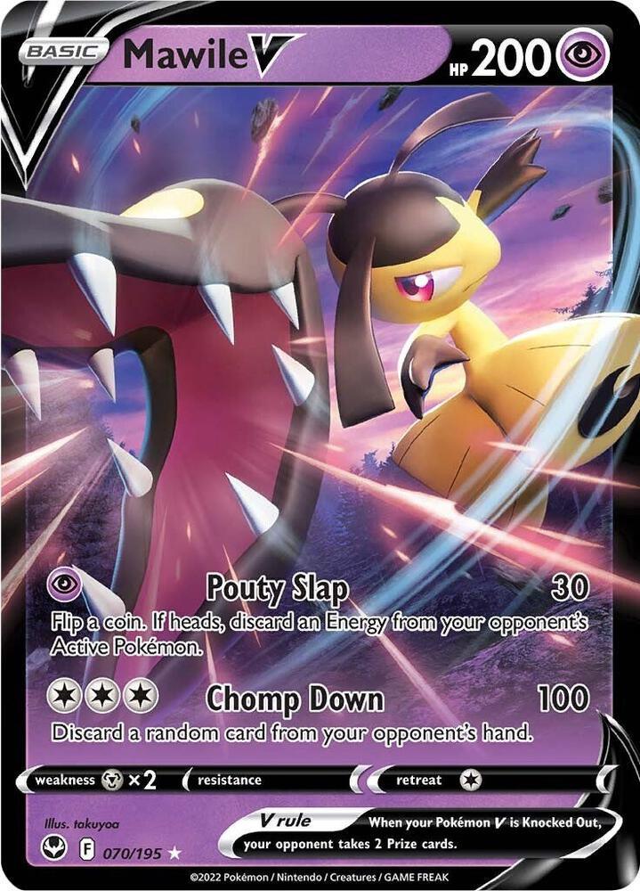 Sword & Shield: Silver Tempest Mawile V (070/195) [Sword & Shield: Silver Tempest] - Trading Card World