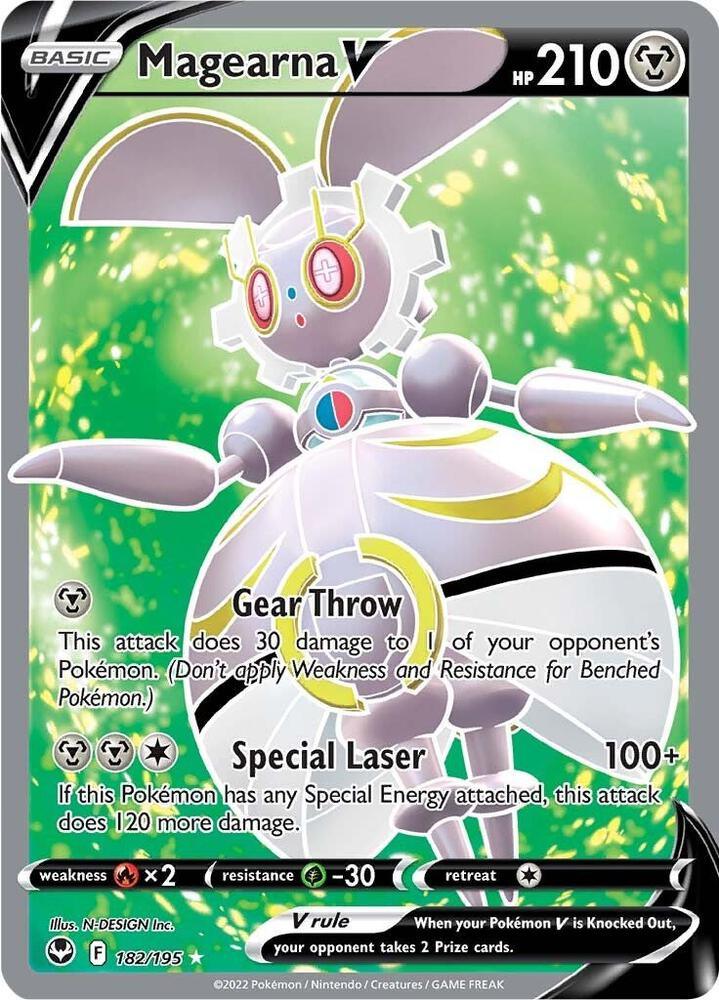 Sword & Shield: Silver Tempest Magearna V (182/195) [Sword & Shield: Silver Tempest] - Trading Card World