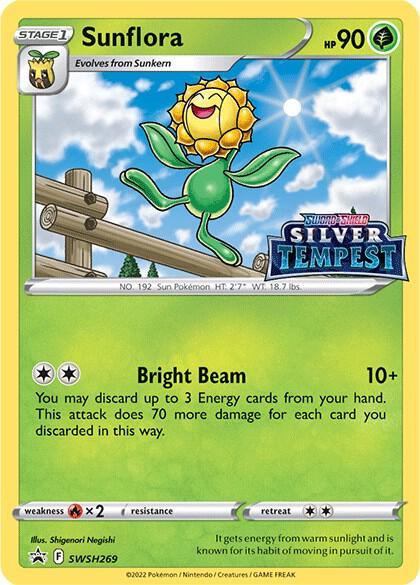 Sword & Shield: Black Star Promos, SWSH269 Sunflora (SWSH269) (Prerelease) [Sword & Shield: Black Star Promos] - Trading Card World