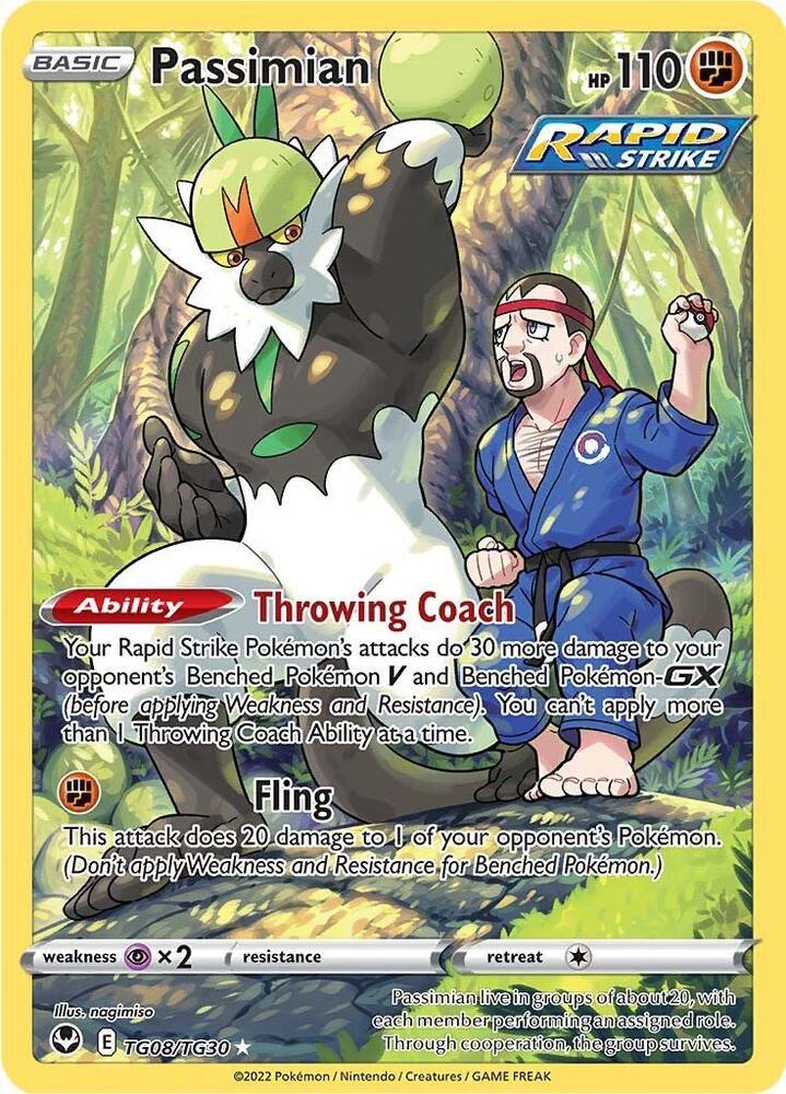 Sword & Shield: Silver Tempest Passimian (TG08/TG30) [Sword & Shield: Silver Tempest] - Trading Card World