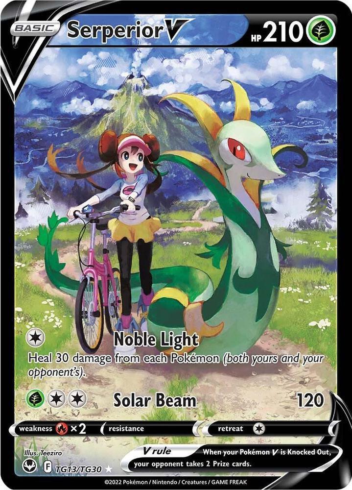 Sword & Shield: Silver Tempest Serperior V (TG13/TG30) [Sword & Shield: Silver Tempest] - Trading Card World