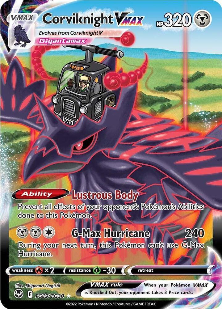 Sword & Shield: Silver Tempest Corviknight VMAX (TG19/TG30) [Sword & Shield: Silver Tempest] - Trading Card World