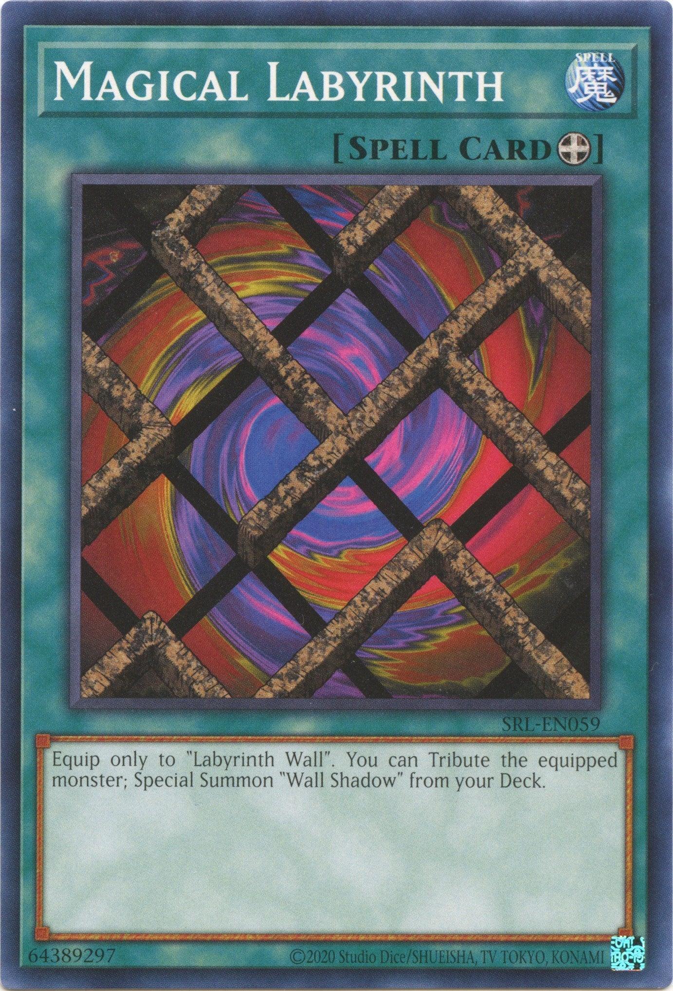 Common, Normal Spell, Spell, Spell Ruler (25th Anniversary Edition), Unlimited Magical Labyrinth (25th Anniversary) [SRL-EN059] Common - Trading Card World