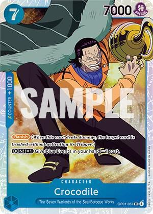 One Piece Singles, Romance Dawn Crocodile [Romance Dawn] - Trading Card World