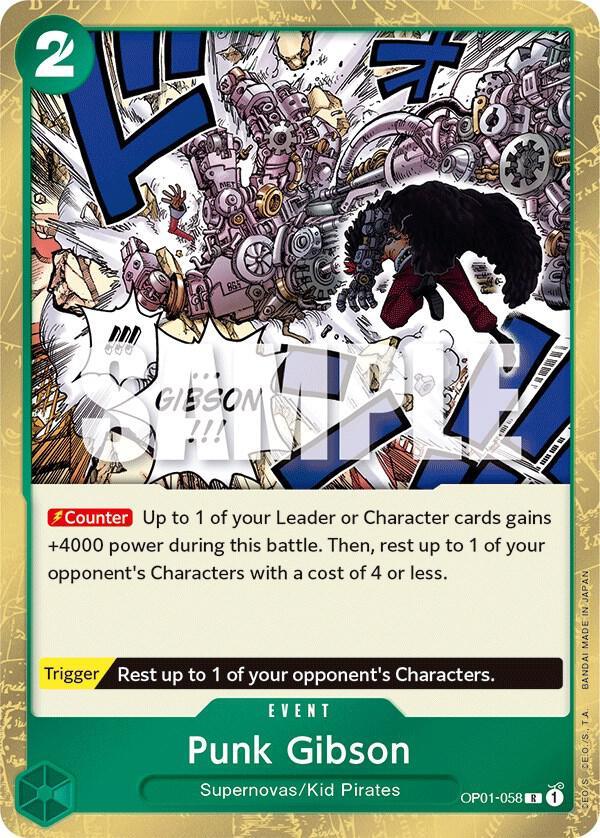 One Piece Singles, Romance Dawn Punk Gibson [Romance Dawn] - Trading Card World