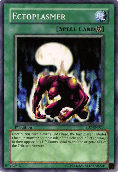 1st Edition, Common, Continuous Spell, Spell, Structure Deck: Invincible Fortress, Unlimited Ectoplasmer [SD7-EN023] Common - Trading Card World
