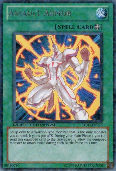 Duel Terminal 4, Equip Spell, Limited, Rare, Spell Assault Armor [DT04-EN096] Rare - Trading Card World
