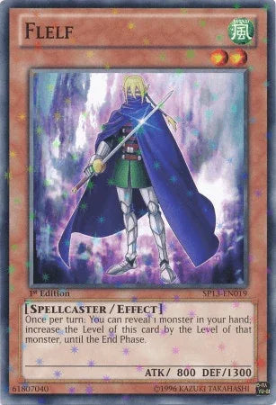 1st Edition, Effect Monster, Spellcaster, Star Pack 2013, Starfoil Rare, Unlimited, Wind Flelf [SP13-EN019] Starfoil Rare - Trading Card World