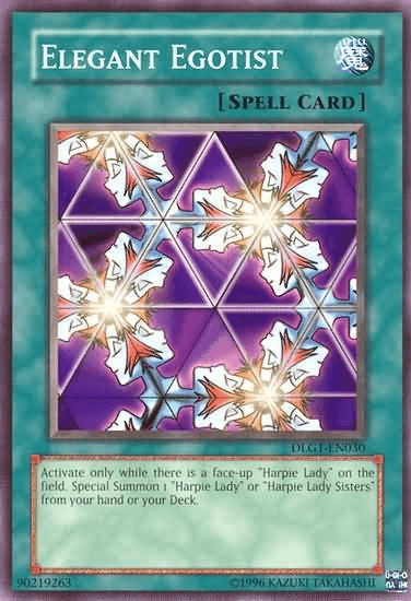 Common, Dark Legends, Normal Spell, Spell, Unlimited Elegant Egotist [DLG1-EN030] Common - Trading Card World