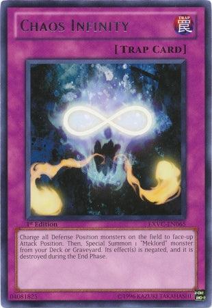 1st Edition, Extreme Victory, Normal Trap, Rare, Trap, Unlimited Chaos Infinity [EXVC-EN065] Rare - Trading Card World