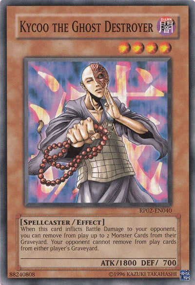 Common, Dark, Effect Monster, Retro Pack 2, Spellcaster, Unlimited Kycoo the Ghost Destroyer [RP02-EN040] Common - Trading Card World
