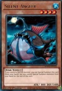 1st Edition, Effect Monster, Fish, Maximum Gold, Rare, Water Silent Angler [MAGO-EN122] Rare - Trading Card World