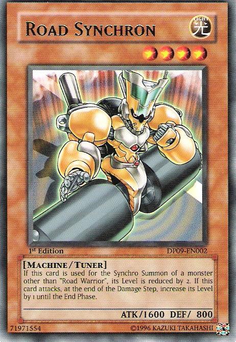 1st Edition, Duelist Pack 9: Yusei 2, Light, Machine, Rare, Tuner Monster, Unlimited Road Synchron [DP09-EN002] Rare - Trading Card World