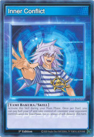 1st Edition, Common, Skill, Speed Duel: Twisted Nightmares, Yami bakura Inner Conflict [SS05-ENS01] Common - Trading Card World