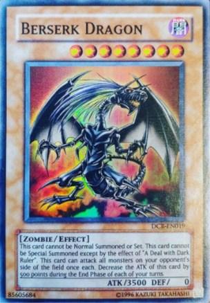 Dark, Dark Crisis, Effect Monster, Super Rare, Unlimited, Zombie Berserk Dragon [DCR-EN019] Super Rare - Trading Card World