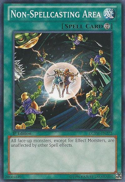 1st Edition, Common, Continuous Spell, Legendary Collection 3: Yugi's World, Spell, Unlimited Non-Spellcasting Area [LCYW-EN272] Common - Trading Card World