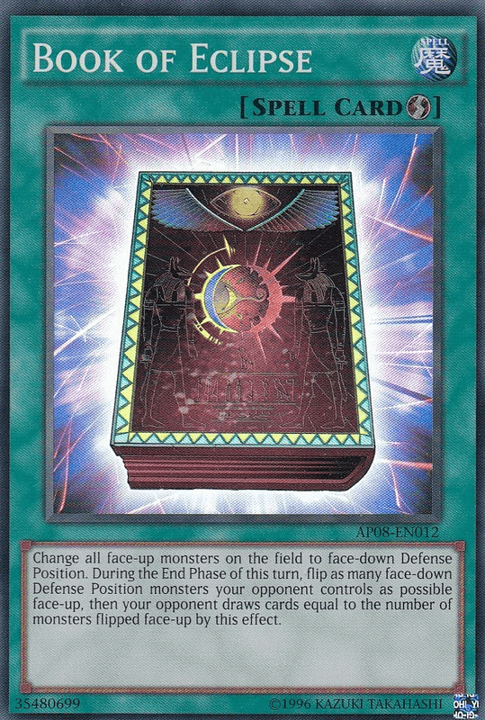 Astral Pack 8, Quick Play Spell, Spell, Super Rare, Unlimited Book of Eclipse [AP08-EN012] Super Rare - Trading Card World