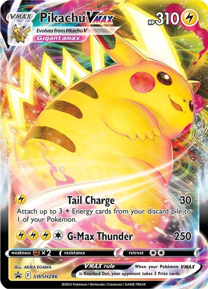 Sword & Shield: Black Star Promos Pikachu VMAX (SWSH286) [Sword & Shield: Black Star Promos] - Trading Card World