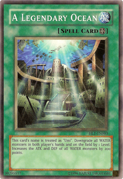 Common, Hobby League 1, Normal Spell, Spell, Unlimited A Legendary Ocean [HL1-EN003] Common - Trading Card World