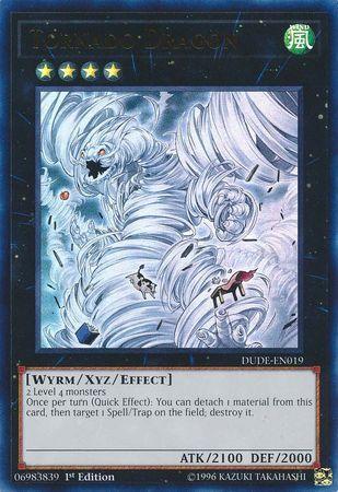 1st Edition, Duel Devastator, Ultra Rare, Wind, Wyrm, Xyz/Effect Monster Tornado Dragon [DUDE-EN019] Ultra Rare - Trading Card World