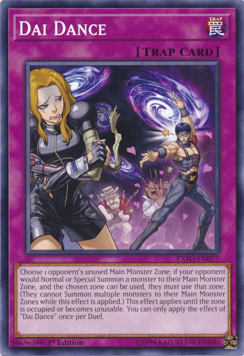 1st Edition, Common, Extreme Force, Normal Trap, Trap, Unlimited Dai Dance [EXFO-EN077] Common - Trading Card World