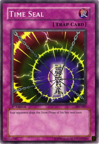 1st Edition, Common, Normal Trap, Pharaoh's Servant, Trap, Unlimited Time Seal [PSV-007] Common - Trading Card World