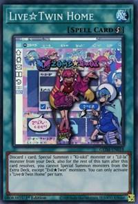 1st Edition, Genesis Impact, Quick-Play Spell, Spell, Super Rare Live Twin Home [GEIM-EN018] Super Rare - Trading Card World