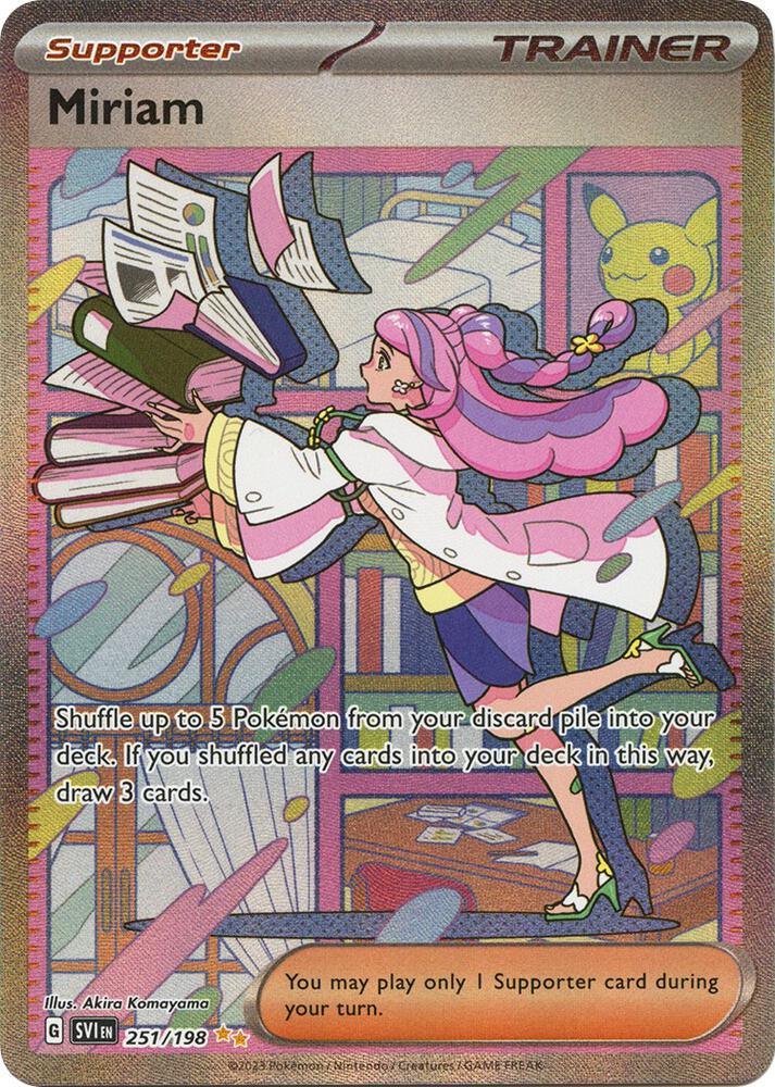 251, Scarlet & Violet: Base Set Miriam (251/198) [Scarlet & Violet: Base Set] - Trading Card World