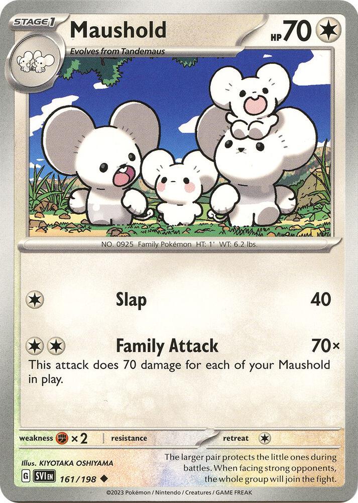Scarlet & Violet: Base Set Maushold (161/198) [Scarlet & Violet: Base Set] - Trading Card World