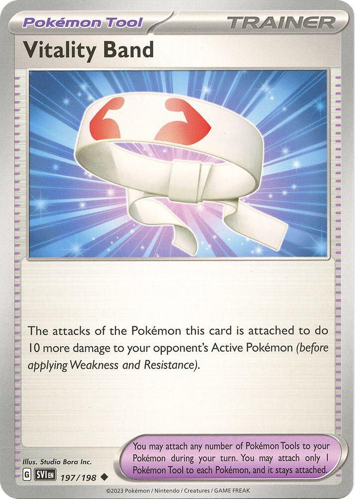 Scarlet & Violet: Base Set Vitality Band (197/198) [Scarlet & Violet: Base Set] - Trading Card World