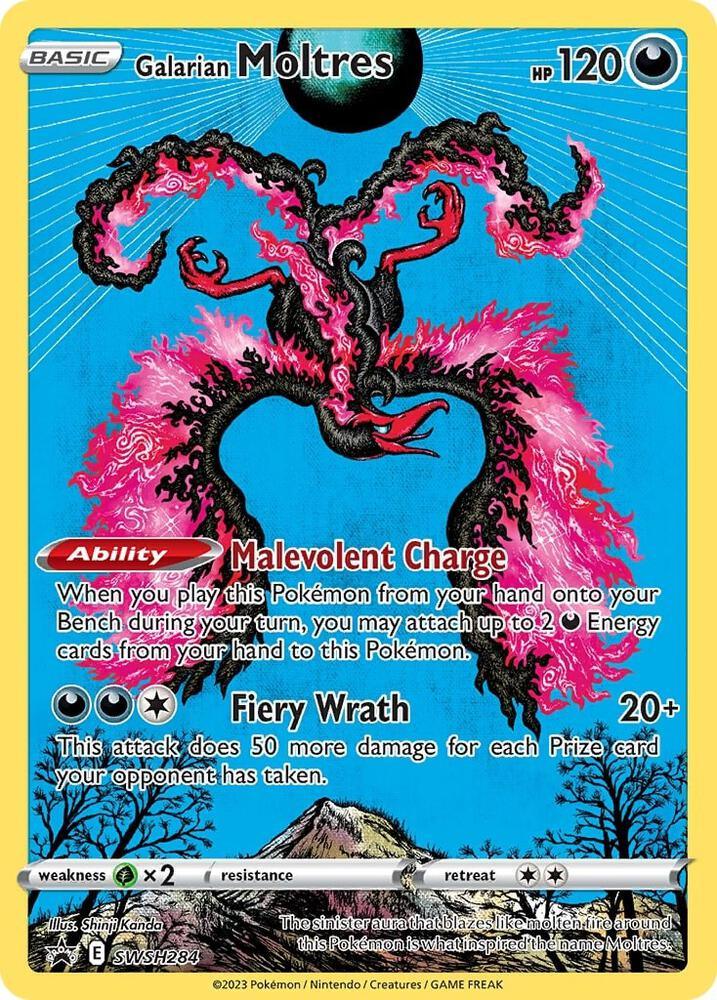 Sword & Shield: Black Star Promos Galarian Moltres (SWSH284) [Sword & Shield: Black Star Promos] - Trading Card World