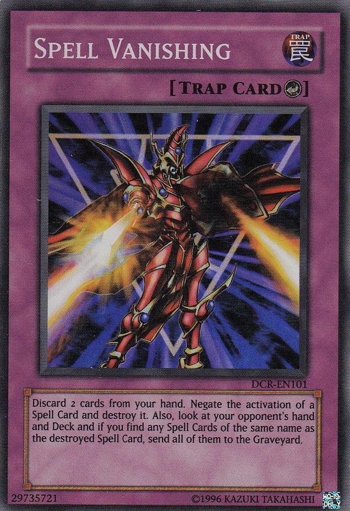 Counter Trap, Dark Crisis, Super Rare, Trap, Unlimited Spell Vanishing [DCR-EN101] Super Rare - Trading Card World