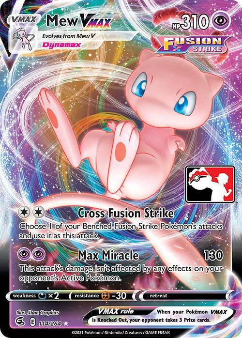Mew V (113/264) [Prize Pack Series Two]