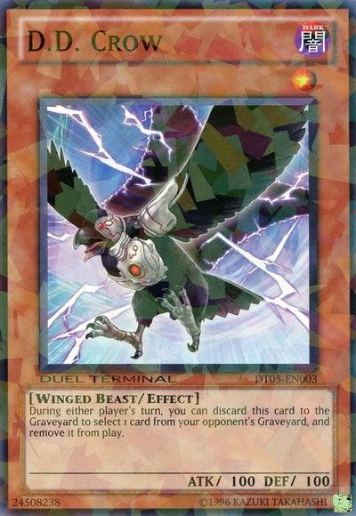 Common, Dark, Duel Terminal 5, Effect Monster, Limited, Winged Beast D.D. Crow [DT05-EN003] Common - Trading Card World